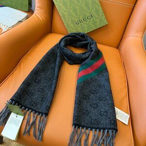 Gucci GG Jacquard Scarf